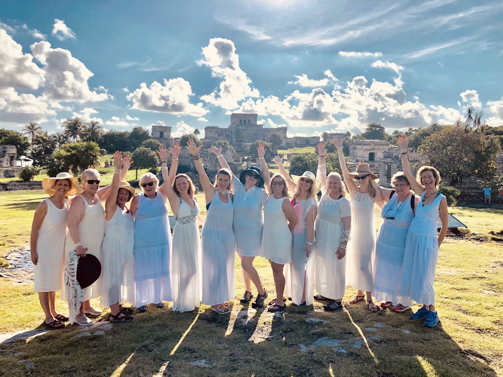 Shinrin Yoku Forest bathing group photo